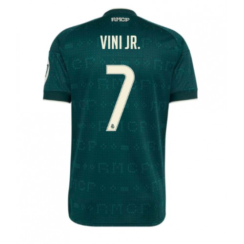 Stroje piłkarskie Real Madrid Vinicius Junior #7 Koszulka Wyjazdowej 2026-27 Krótki Rękaw
